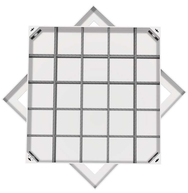 大名不锈钢方井展示